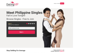 Philippines Dating VIP Homepage Image